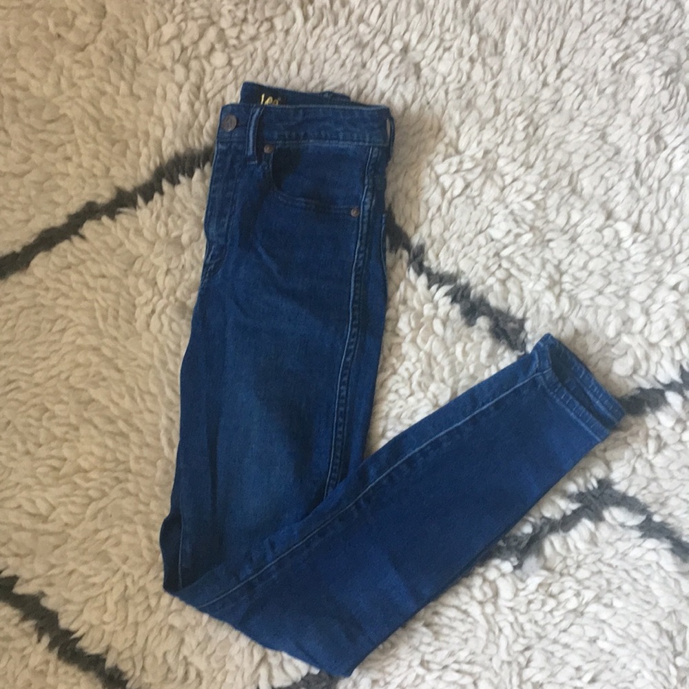 Lee High Waist Skinny Jeans